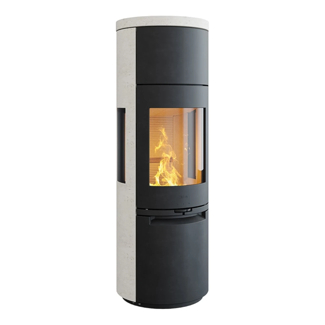 Heta Scan-Line 900S Limestone Panorama Speicherofen 7kW Heta Scan-Line 900S Limestone Panorama Speicherofen 7kW