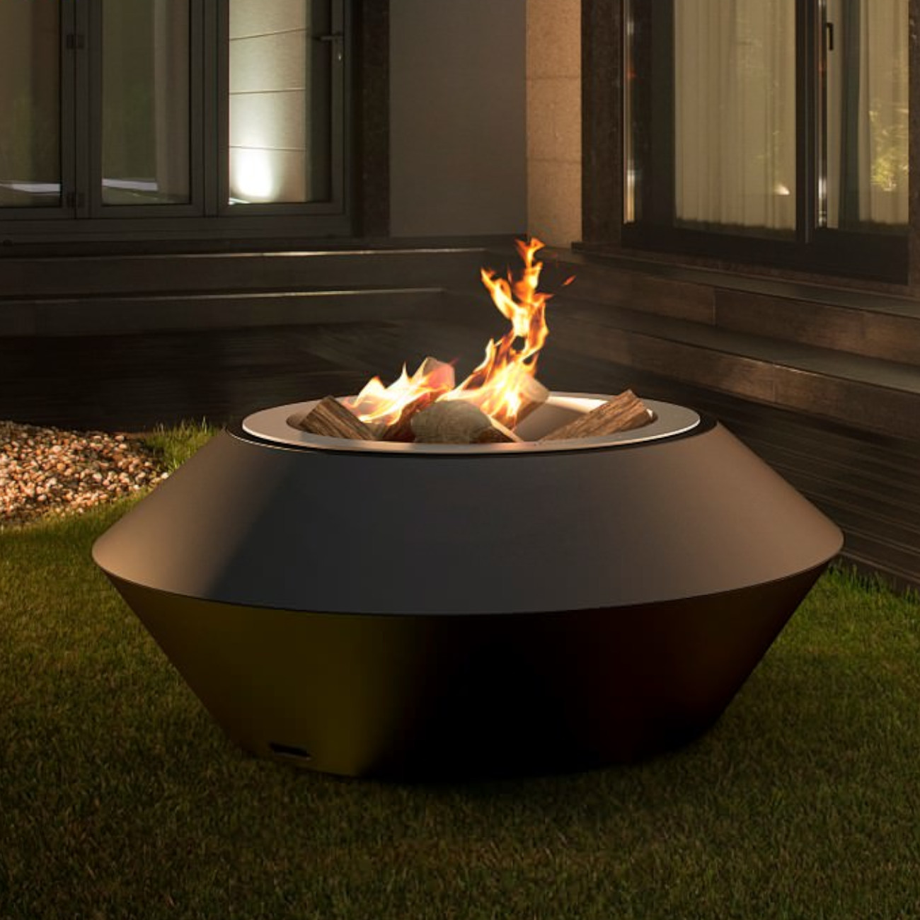 glammfire-gartenkamin-feuerschale-operetta-grill-web1 Operetta Designer Feuerschale Gartenkamin optional Grill