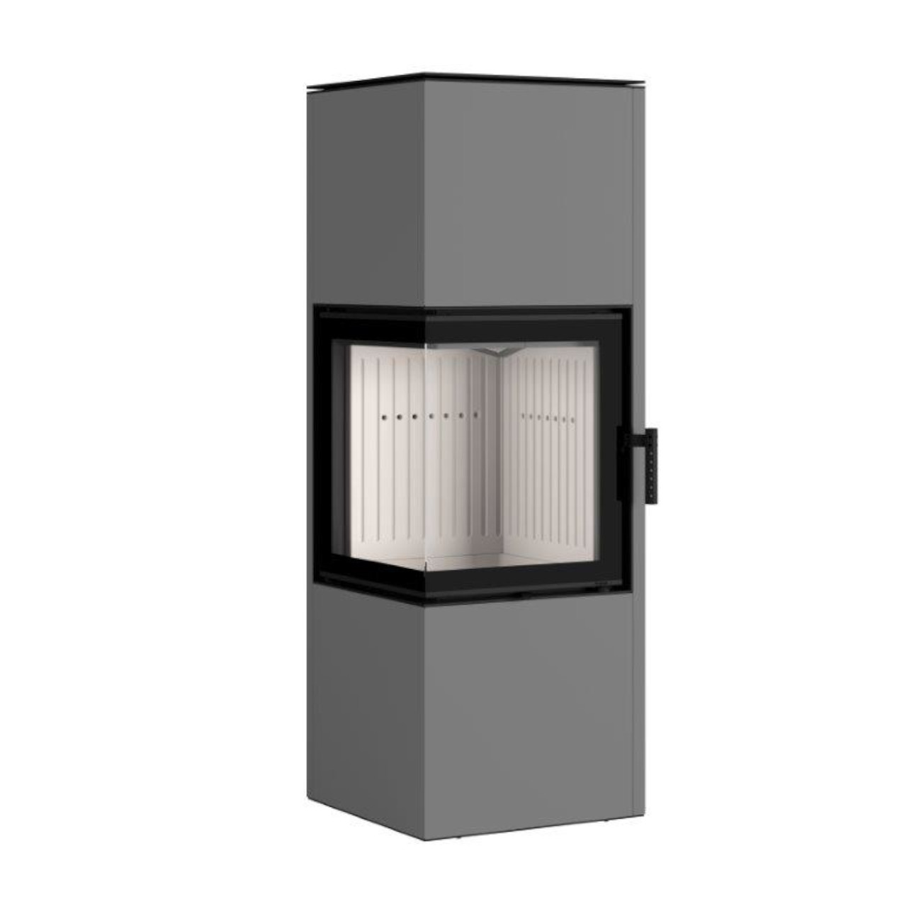 pixel-L-eck-kaminofen-grau-web1 Pixel L Eck-Kaminofen 7kW Grau