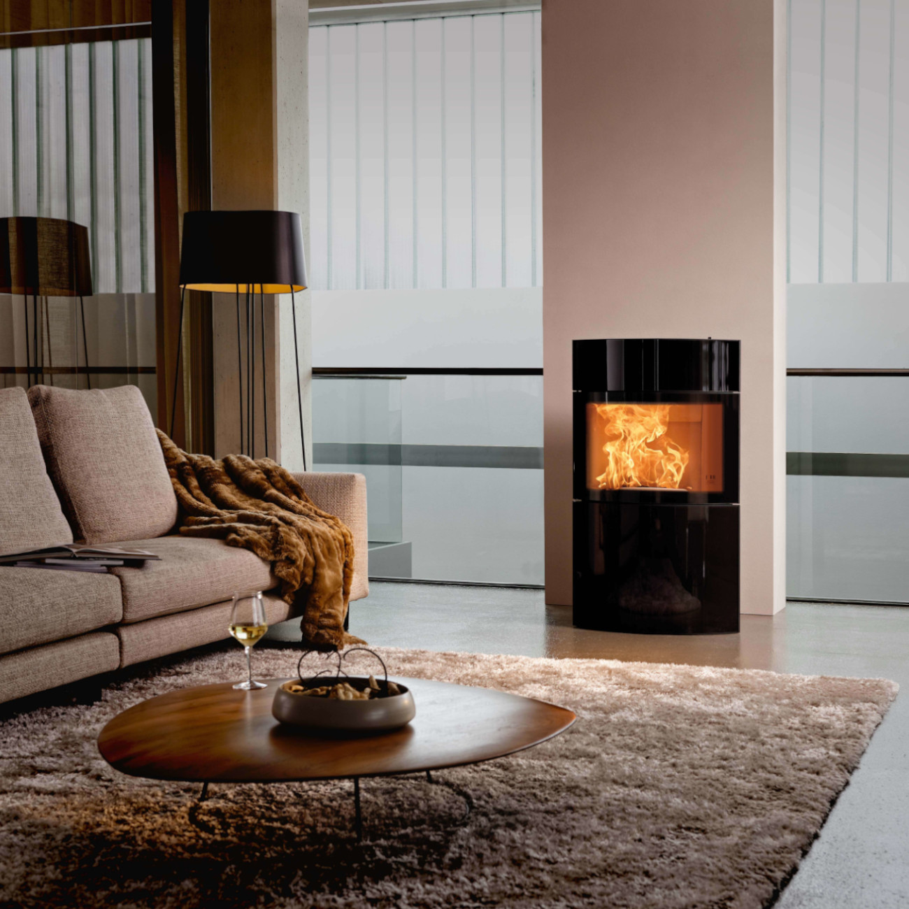 Fynn Xtra 2.0 Glas Schwarz Speicherofen 6kW RLU Fynn Xtra 2.0 Glas Schwarz Speicherofen 6kW RLU