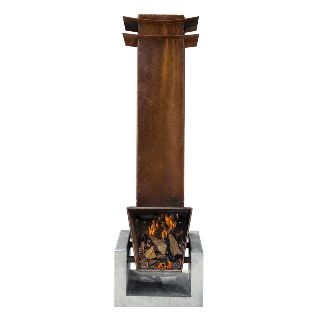 gartenkamin-grill-feuercampus365-tibet-web2 Gartenkamin TIBET Cortenstahl mit optionalem Grillrost