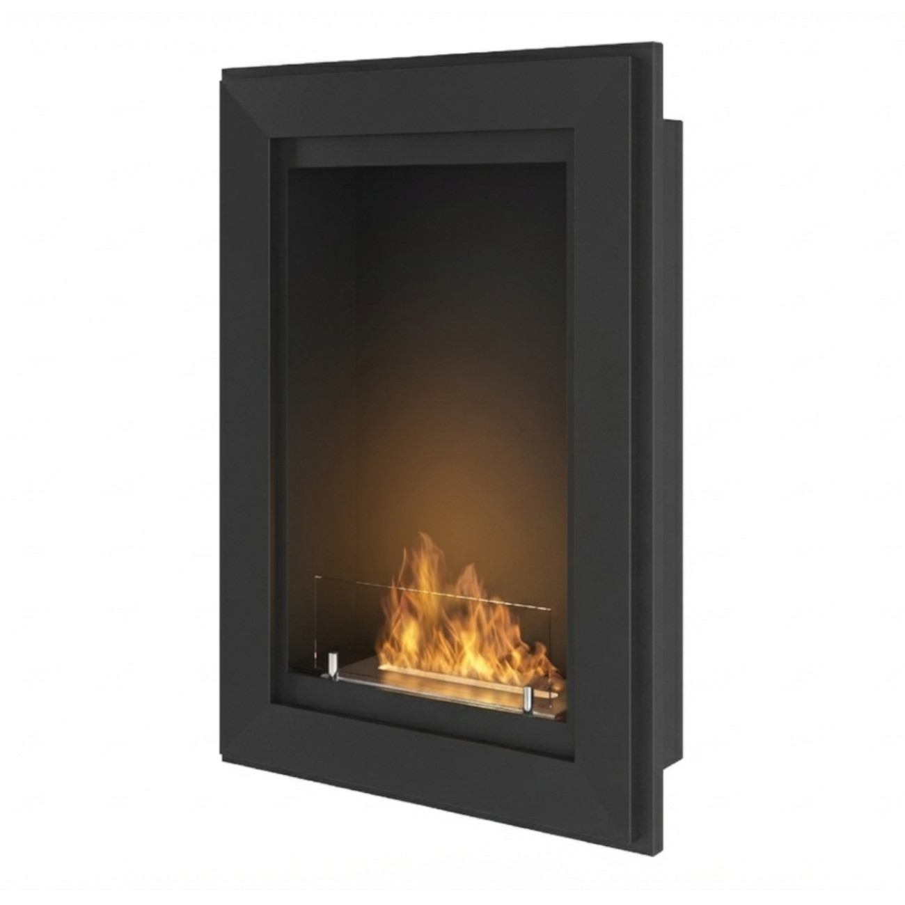 FRAME 550 Schwarz Matt Ethanolkamin Einbaukassette FRAME 550 Schwarz Matt Ethanolkamin Einbaukassette
