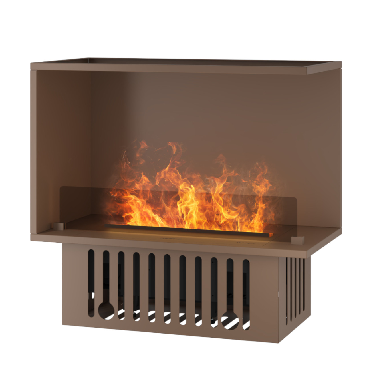 Invapo Inside R800 Optimyst® Braun Wasserdampf Box Kamineinsatz Invapo Inside R800 Optimyst® Braun Wasserdampf Box Kamineinsatz