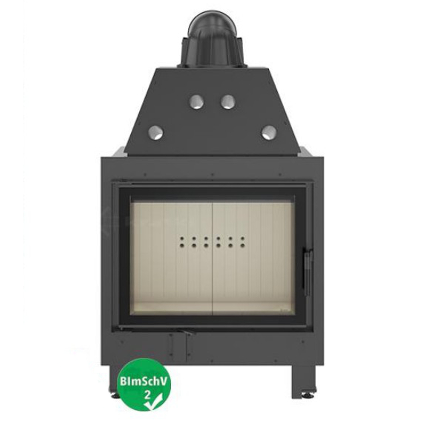 kratki_mba_gerade_front MBA17 Warmluft-Kamineinsatz 17kW