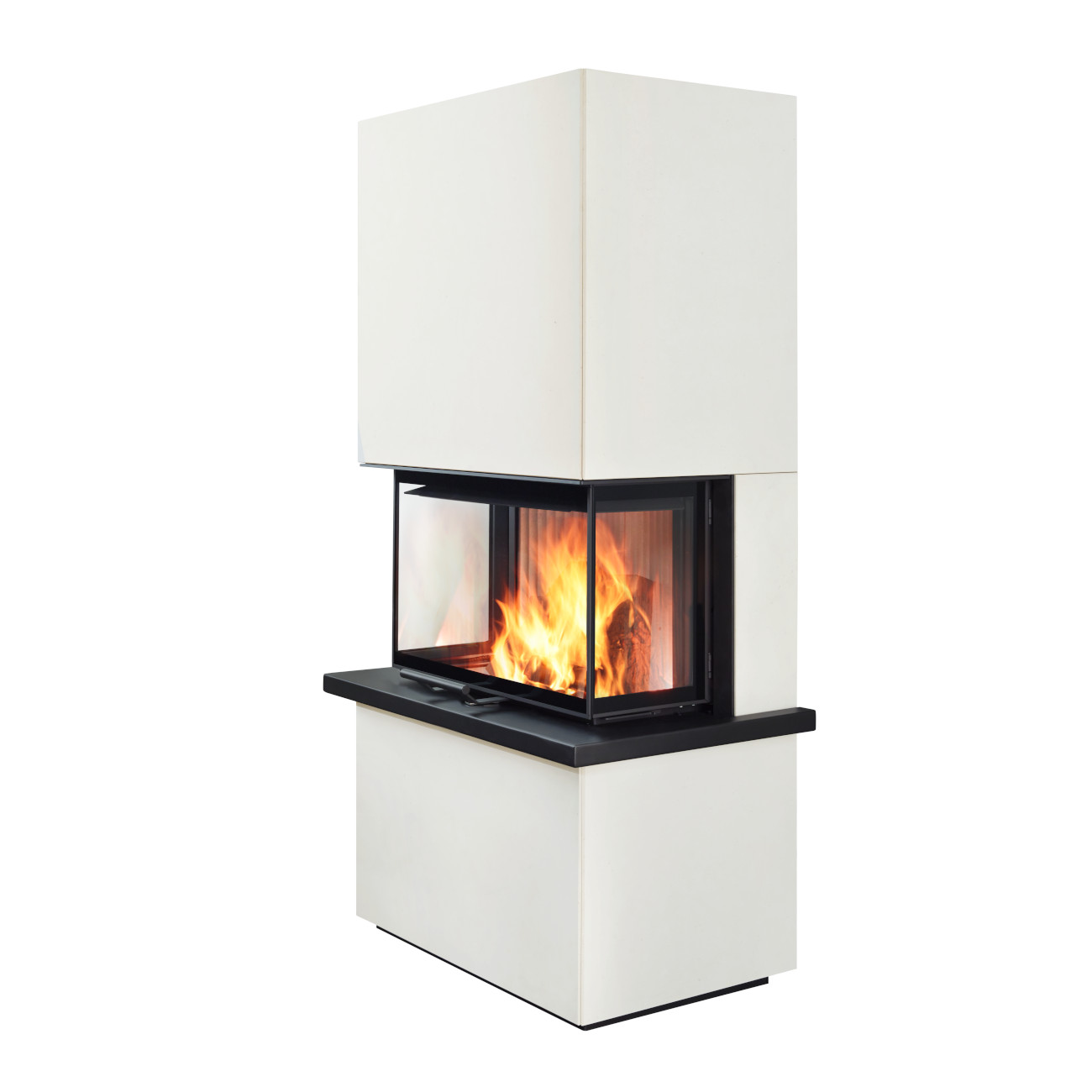 Osorno Panorama Kalkstein Beige Teramo Natura Kaminofen 8kW Osorno Panorama Kalkstein Beige Teramo Natura Kaminofen 8kW