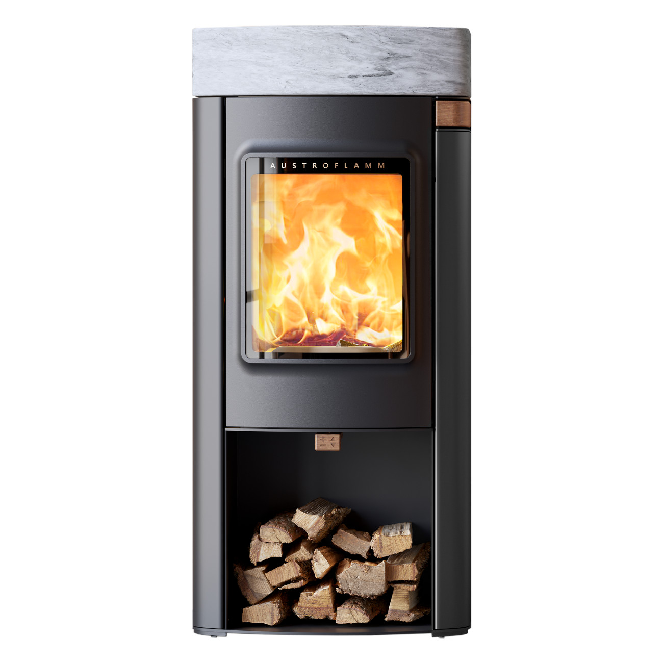Elisabeth Speckstein/Stahl Kaminofen 7kW RLU Elisabeth Speckstein/Stahl Kaminofen 7kW RLU