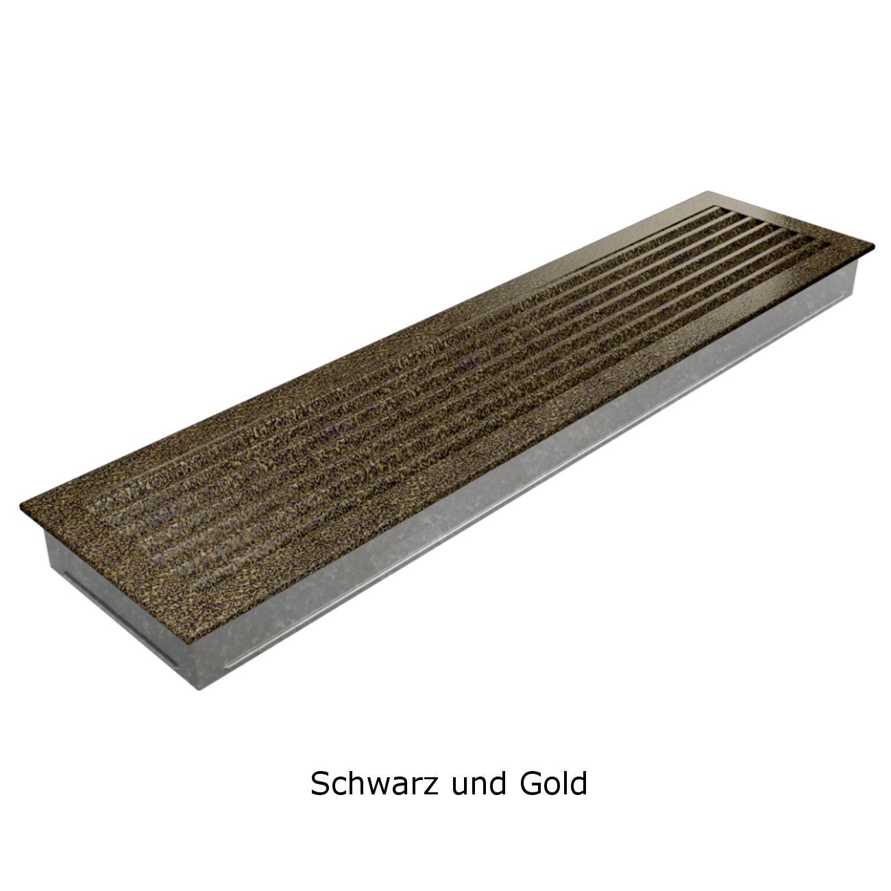 Lüftungsgitter FRESH Schwarz Gold in verschiedenen Größen Lüftungsgitter FRESH Schwarz Gold in verschiedenen Größen