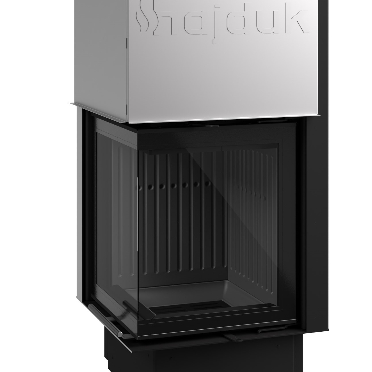 Kaminbausatz Imperial Smart 2PTH-S 7kW Eckkamin Rechts Hebetür