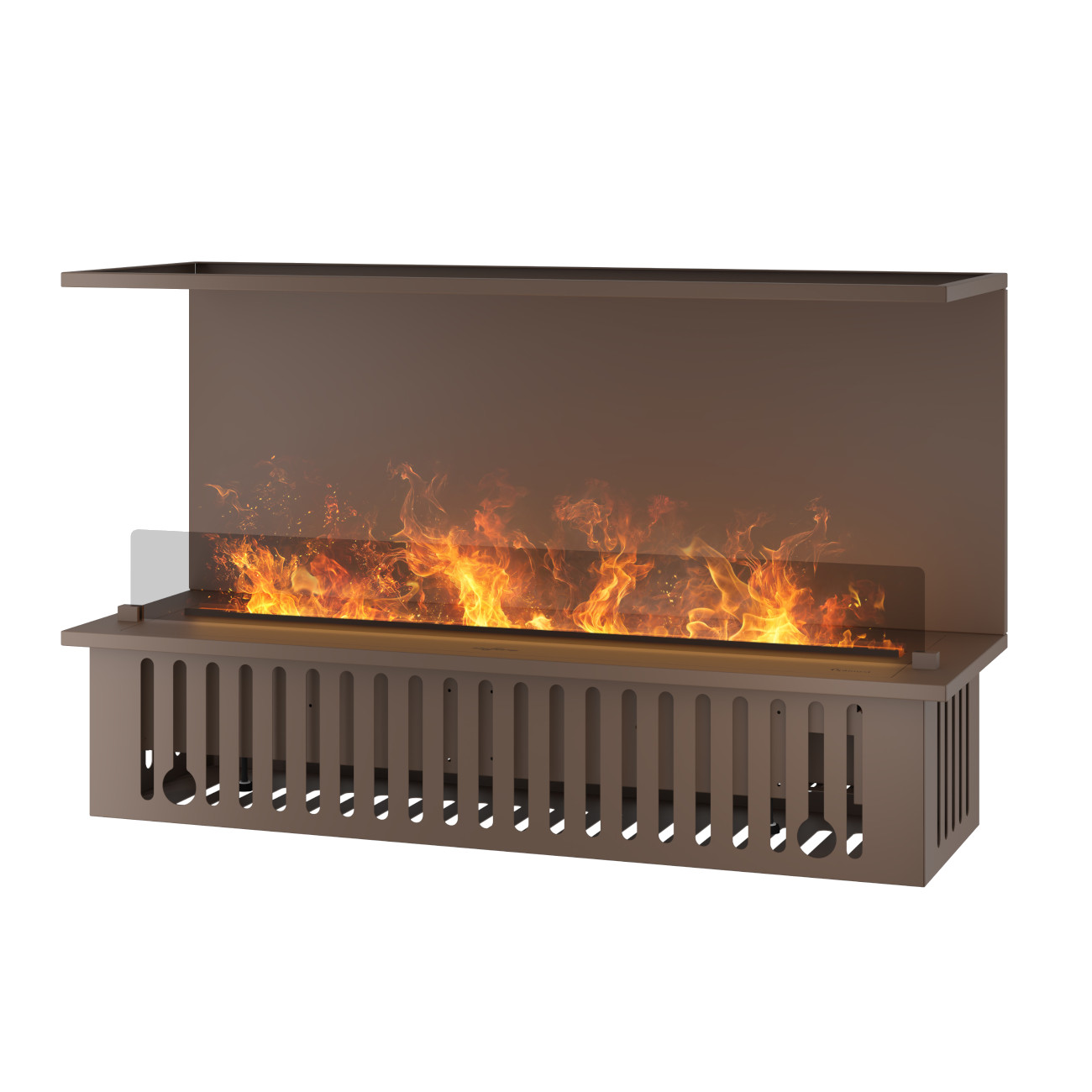 Invapo Inside C1200 Braun Optimyst® Wasserdampf Panorama Kaminkassette Invapo Inside C1200 Braun Optimyst® Wasserdampf Panorama Kaminkassette