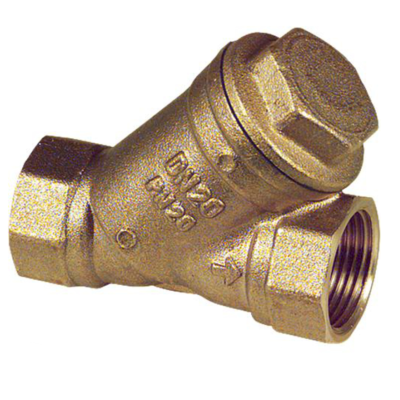 schmutzfaenger Schmutzfänger PN16 Messing mit Edelstahlsieb 3/4"