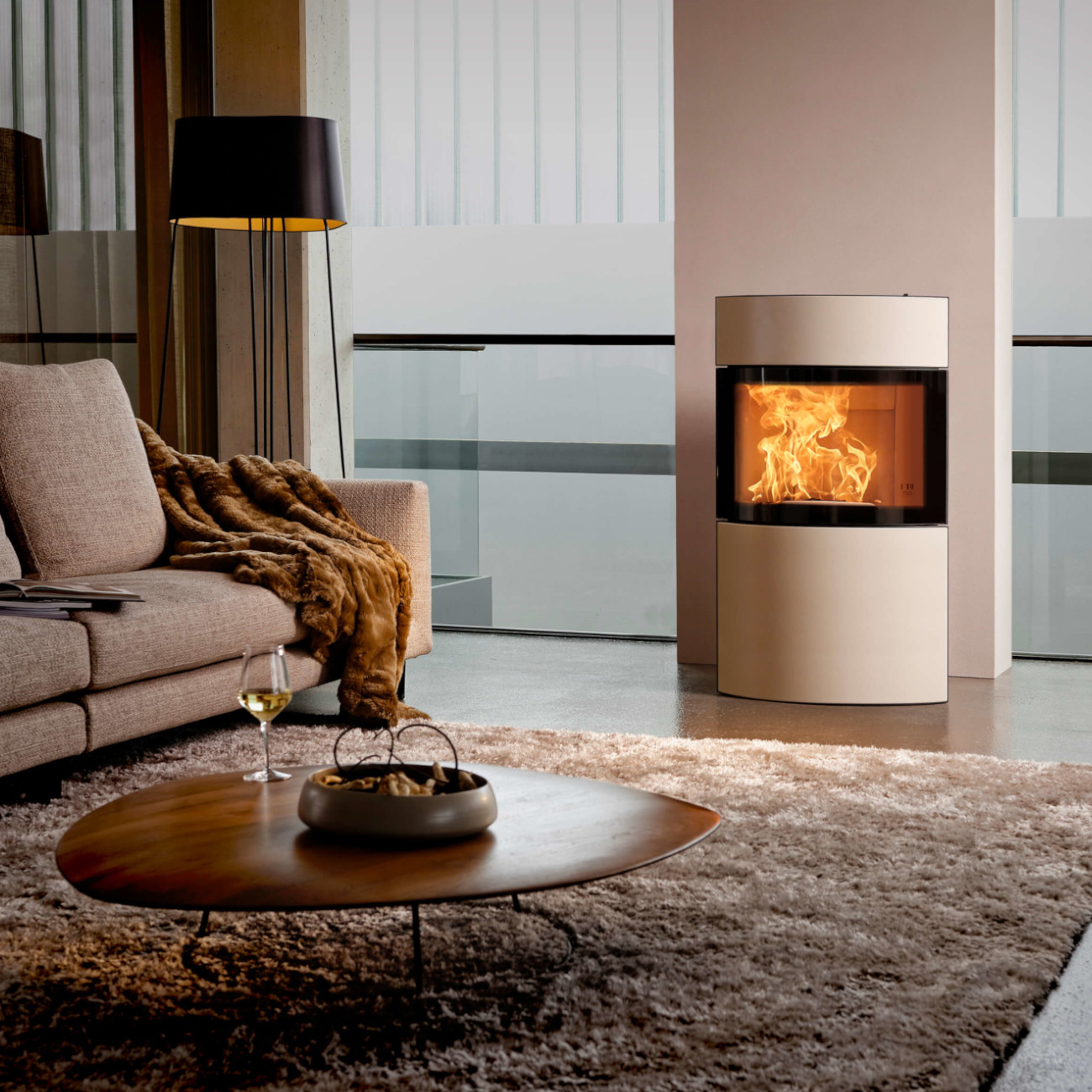 Fynn Xtra 2.0 Schmelzweiß Keramik Speicherofen 6kW RLU Fynn Xtra 2.0 Schmelzweiß Keramik Speicherofen 6kW RLU