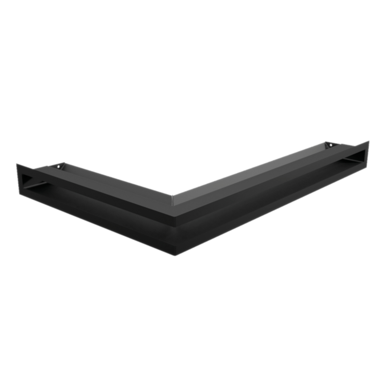 kratki-eckluftleiste-45s-luft-np-6-40-schwarz Eckluftleiste LUFT Rechts 55x77 cm Schwarz