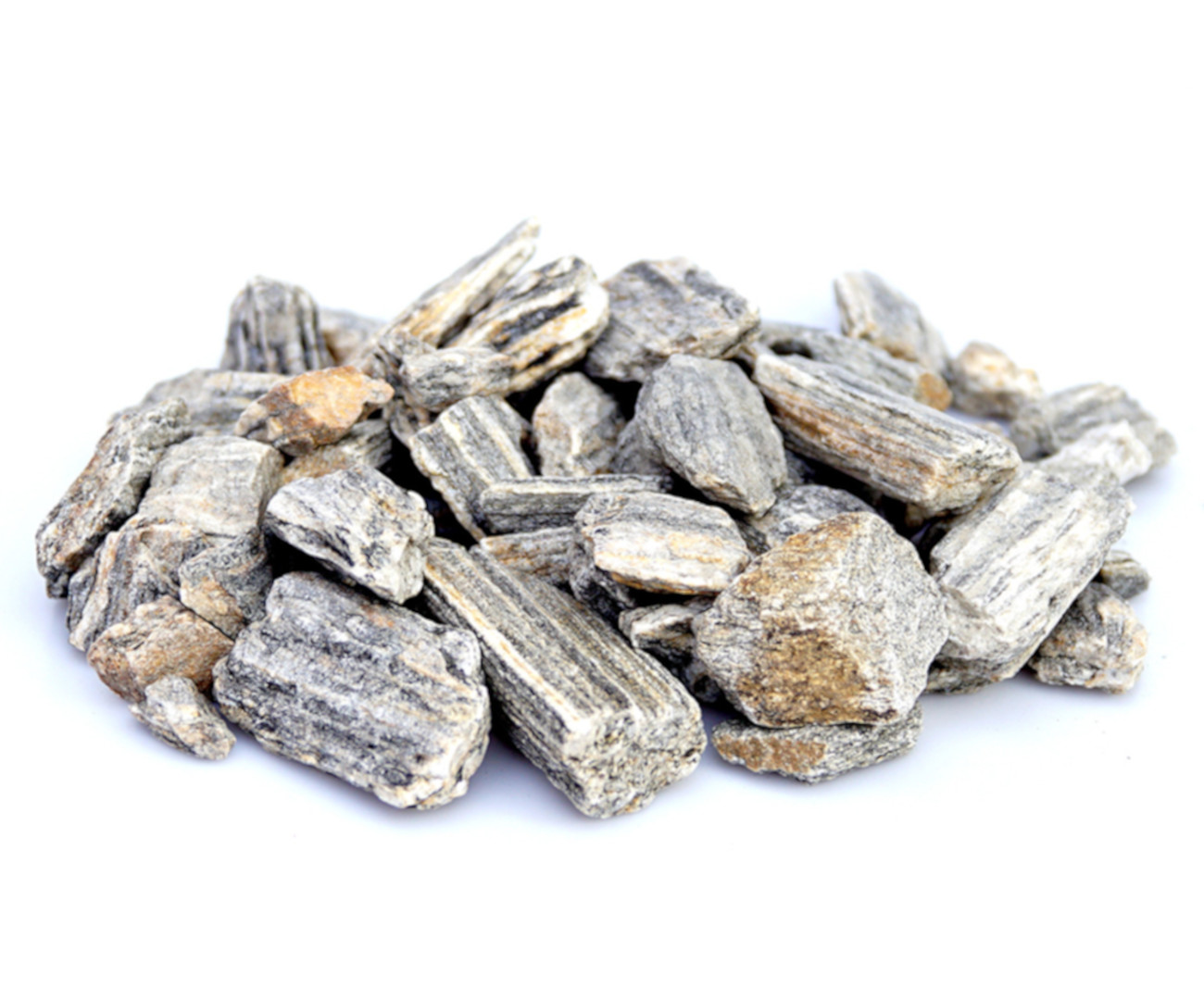 Dekorative Split-Kieselsteine "Bark Pebbles" für Biokamine 1 kg