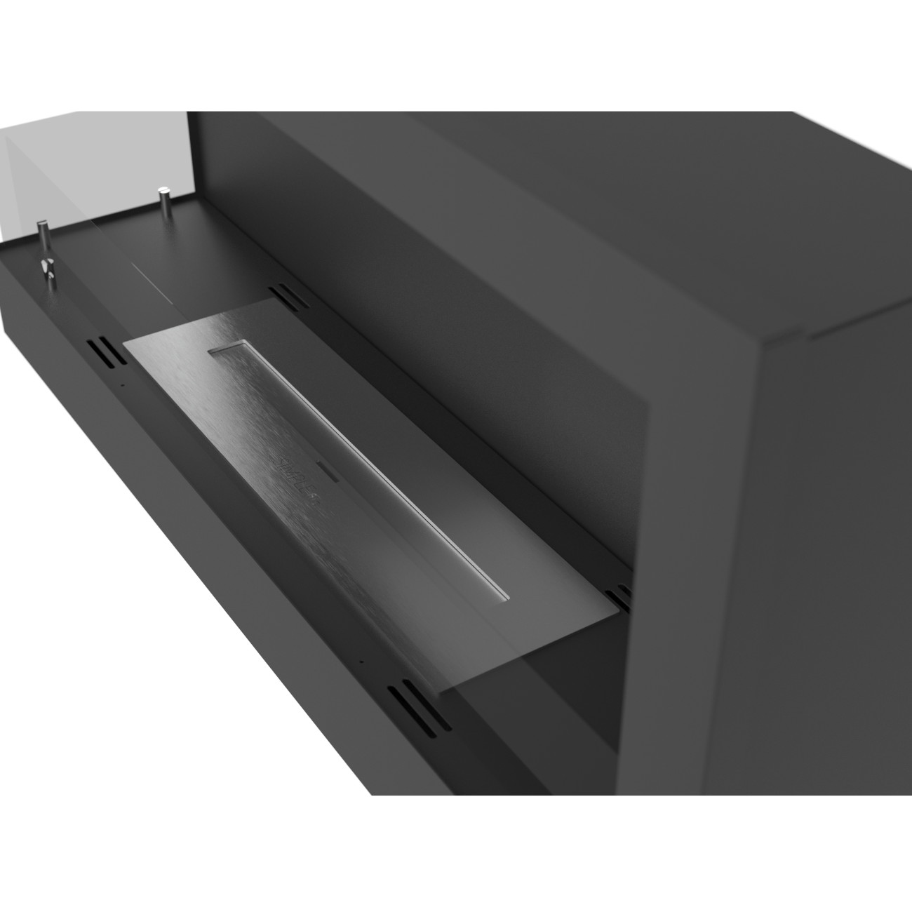 CORNER L900 Ethanolkamin Einbaukassette Ecke Links