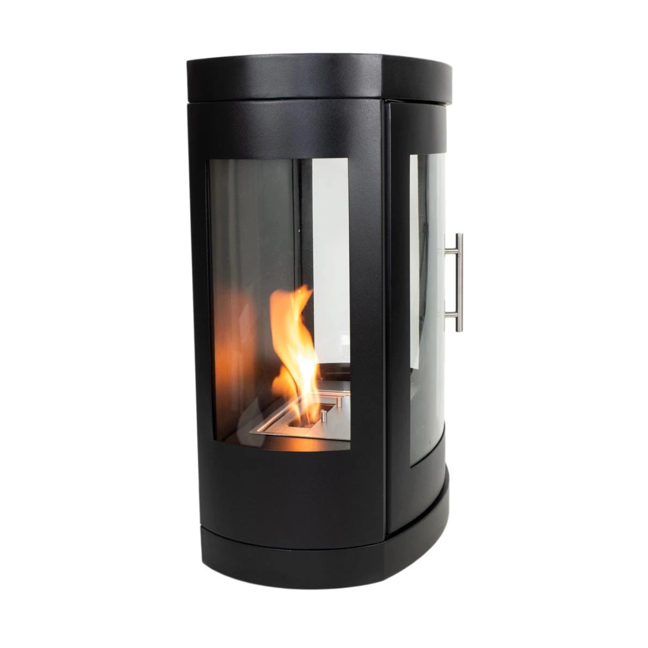 Oregon Panorama Ethanol Wandkamin Schwarz Oregon Panorama Ethanol Wandkamin Schwarz