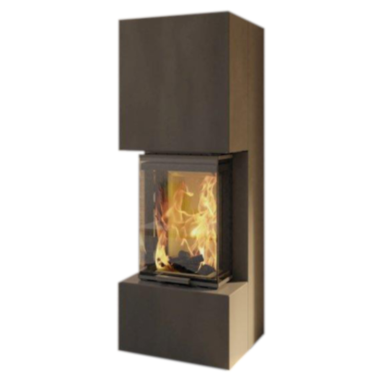 kl1000-stahl-schwarz-systemkamin-kaminbausatz-web1 KL1000 Systemkamin Kaminbausatz Schwarz 6kW