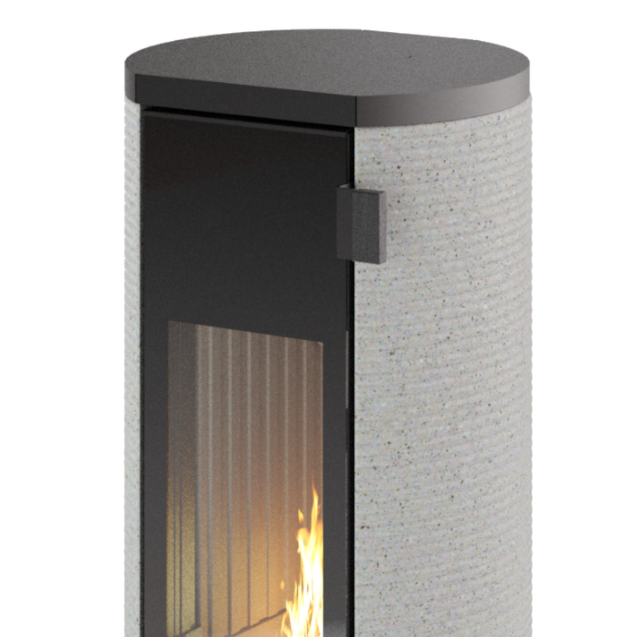 Conte Mini Natur Thermotte Speicher Kaminofen 5KW RLU Conte Mini Natur Thermotte Speicher Kaminofen 5KW RLU