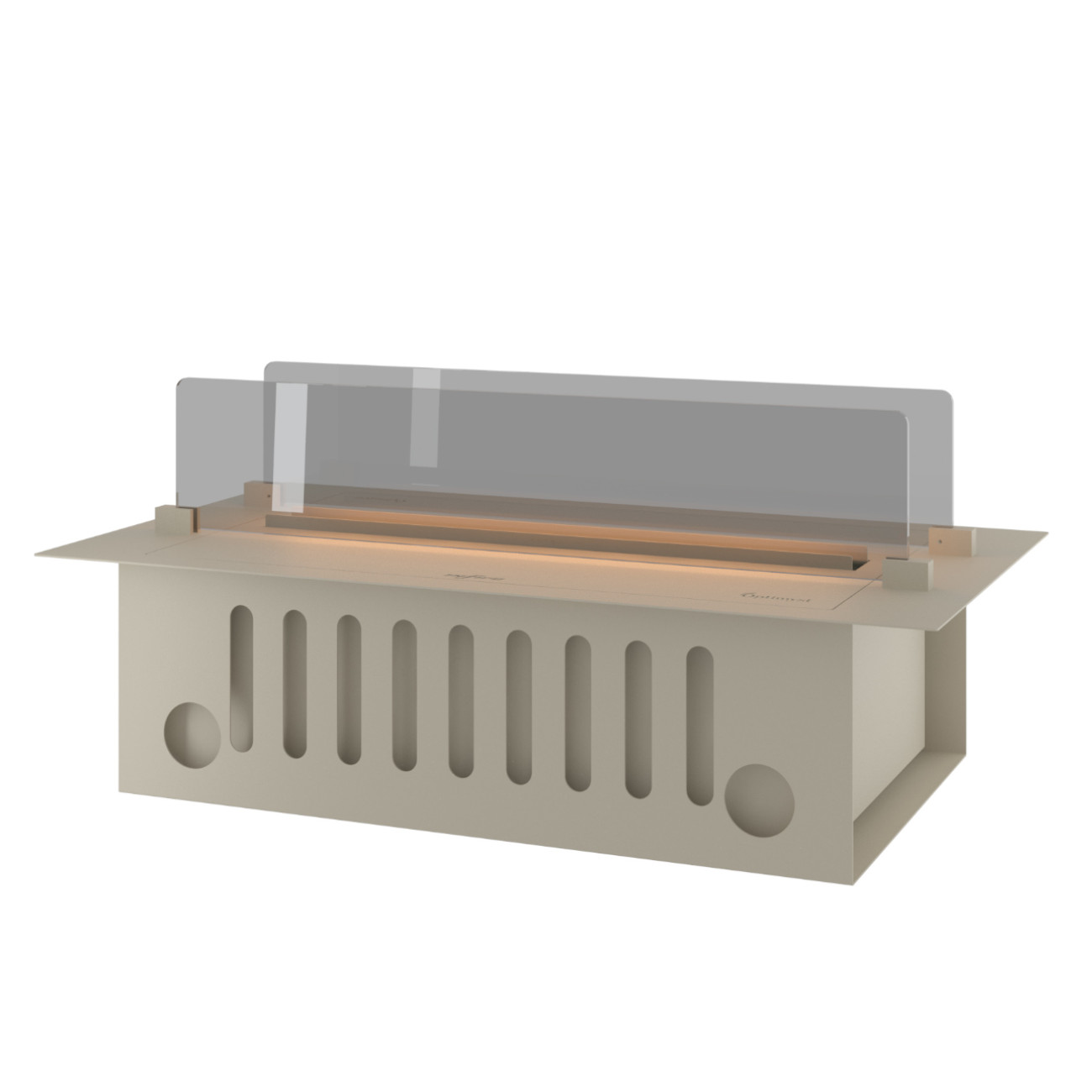 Invapo Insert 700 Optimyst® Pearlweiß Wasserdampf Kamineinsatz Invapo Insert 700 Optimyst® Pearlweiß Wasserdampf Kamineinsatz