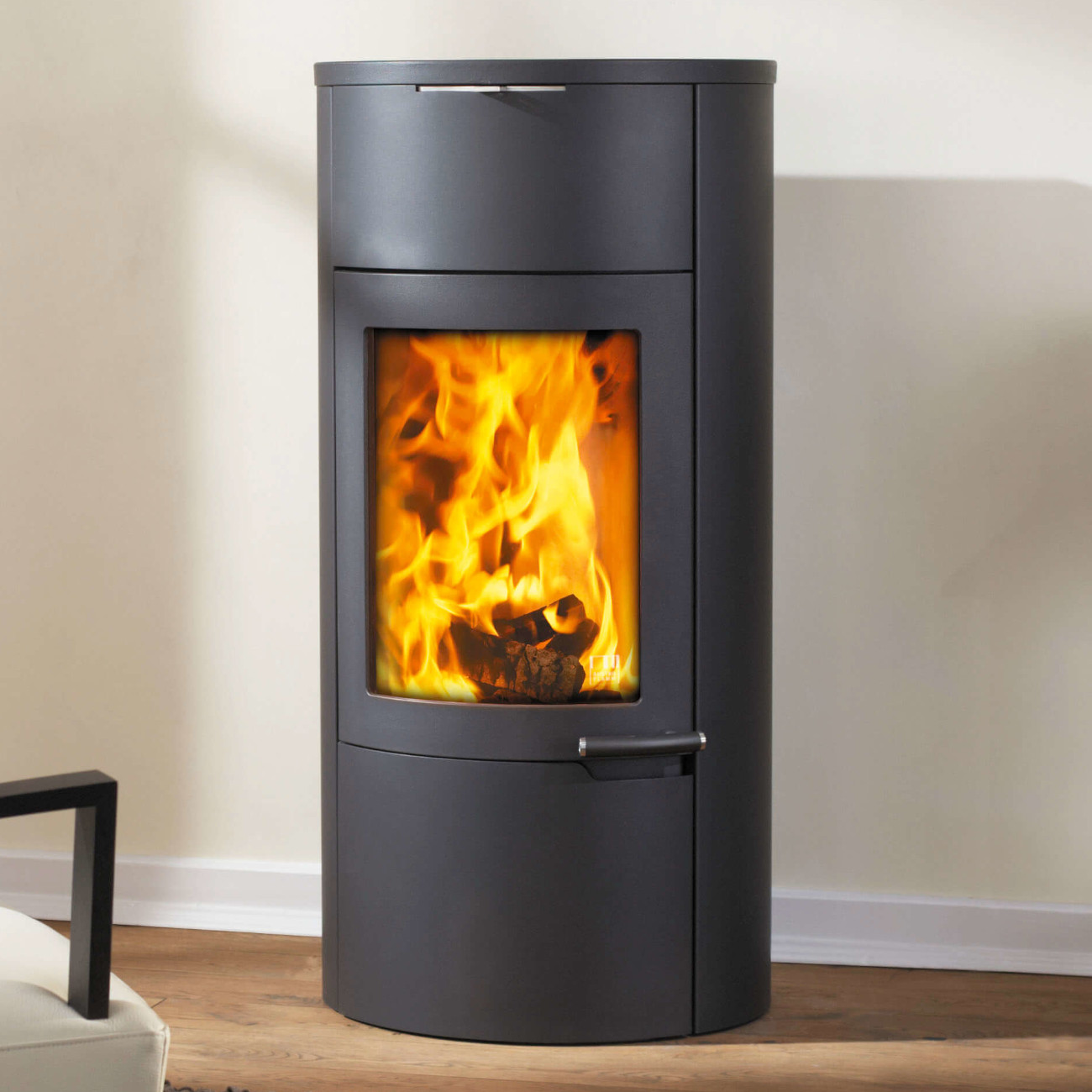 Uno Xtra Speicher-Kaminofen 7kW Gussgrau RLU Uno Xtra Speicher-Kaminofen 7kW Gussgrau RLU