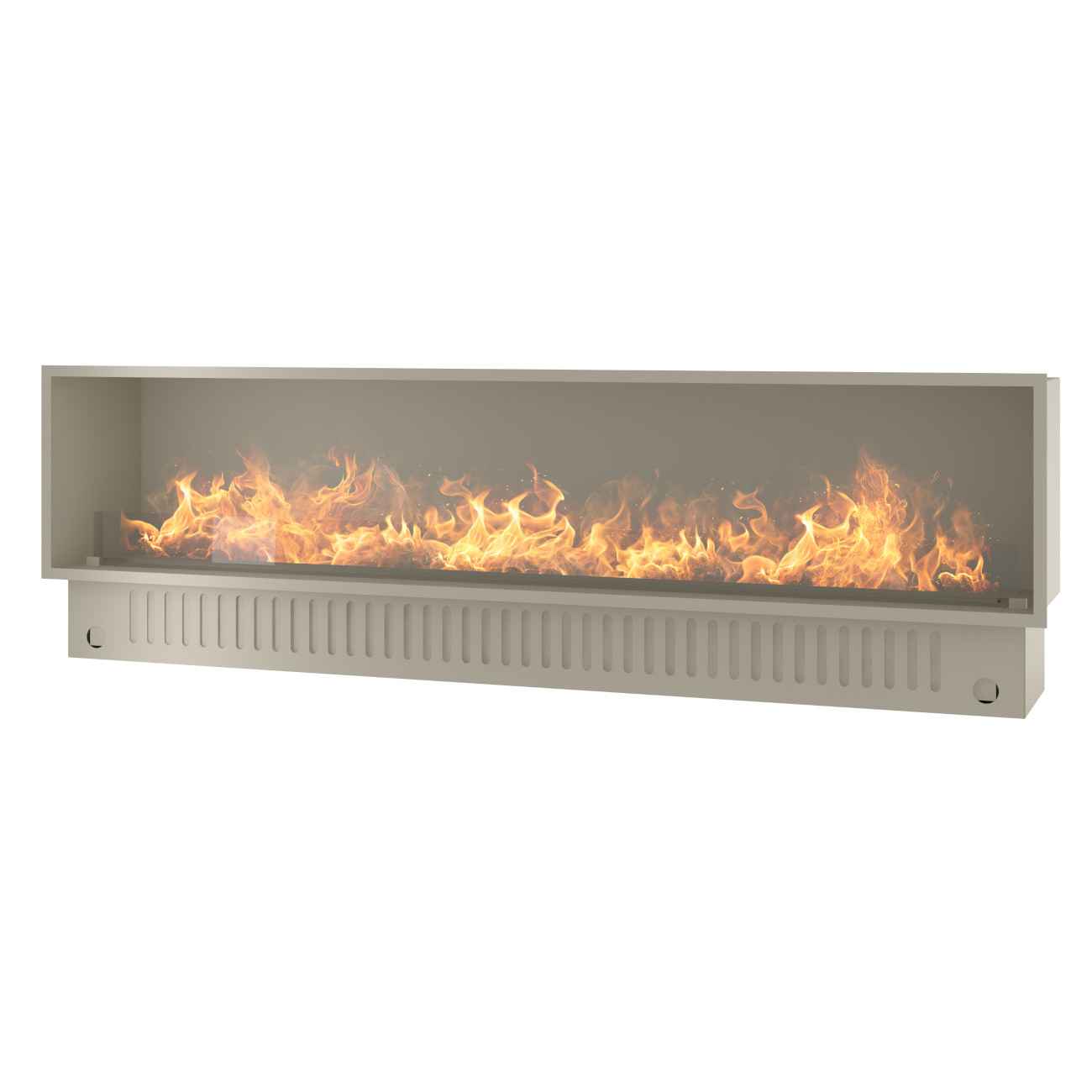 Invapo Inside 2200 Optimyst® Pearlweiß Wasserdampf Box Kamineinsatz