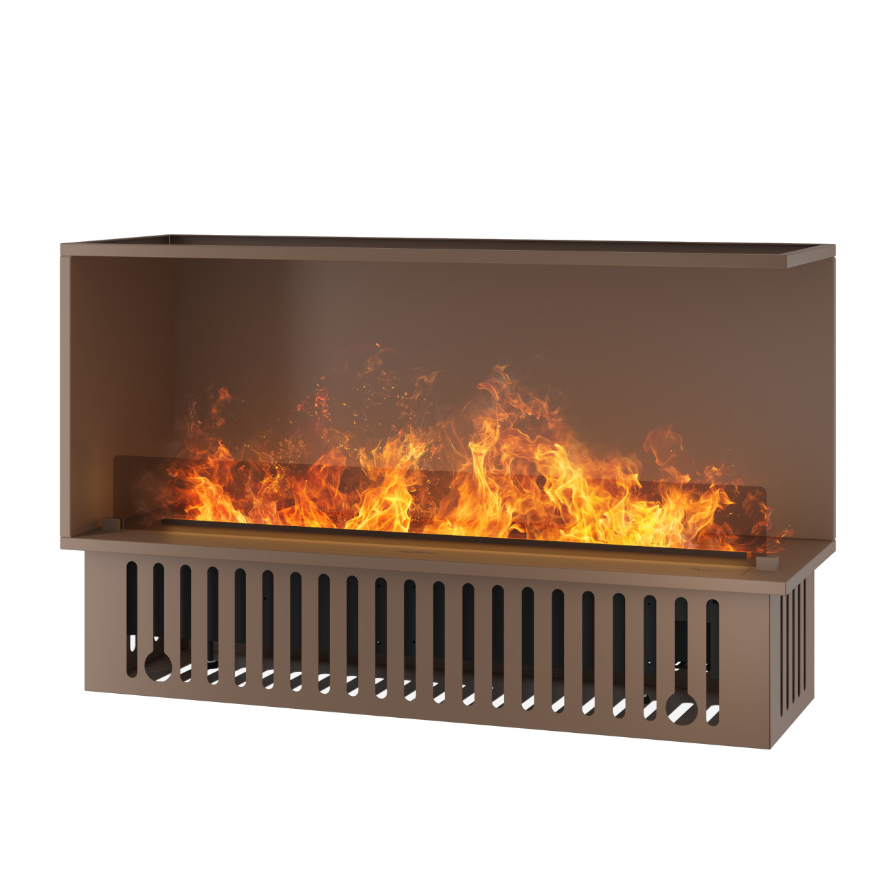 Invapo Inside R1200 Optimyst® Braun Wasserdampf Box Kamineinsatz