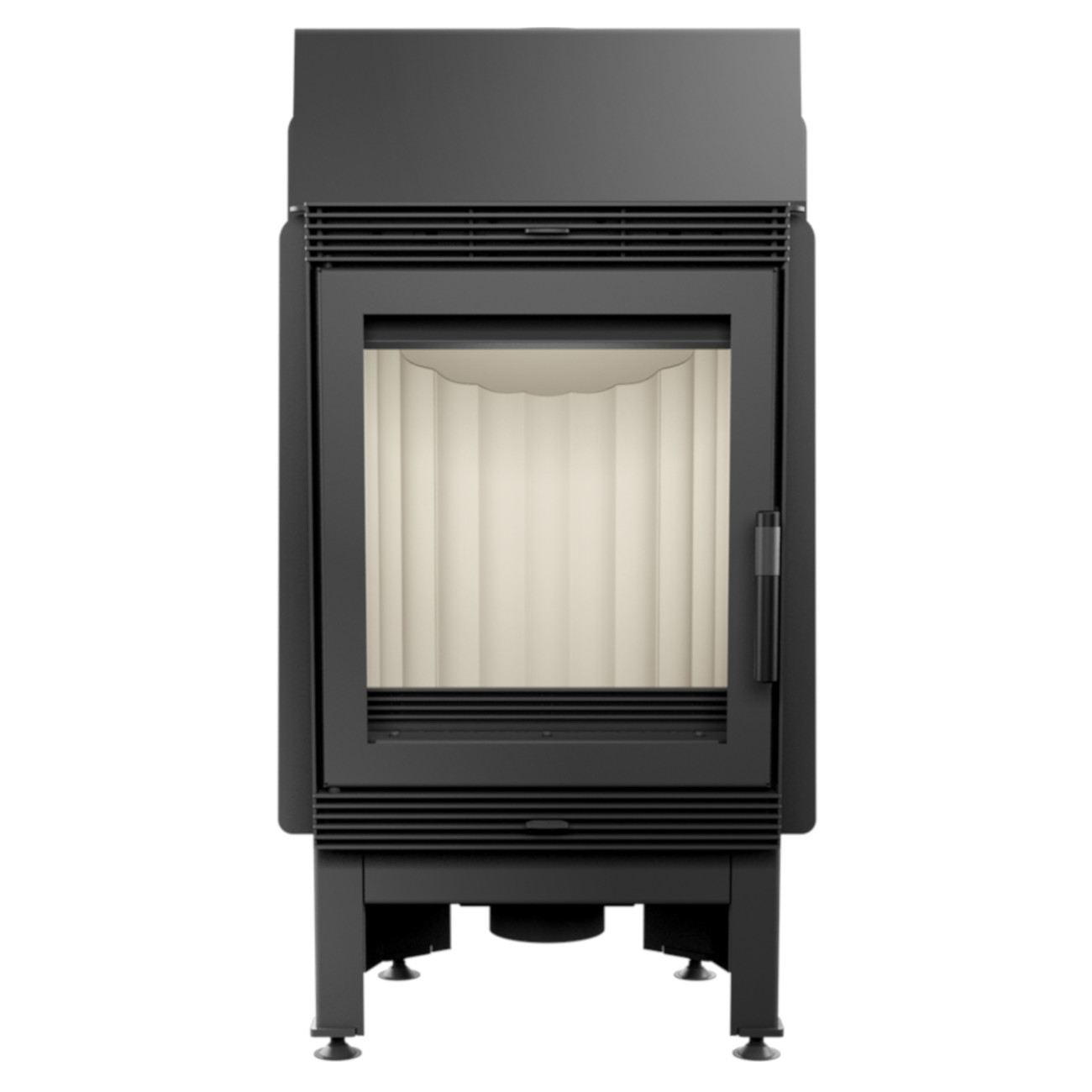 kratki_blanka_8_gerade_tit Blanka 8 Warmluft Kamineinsatz 8kW