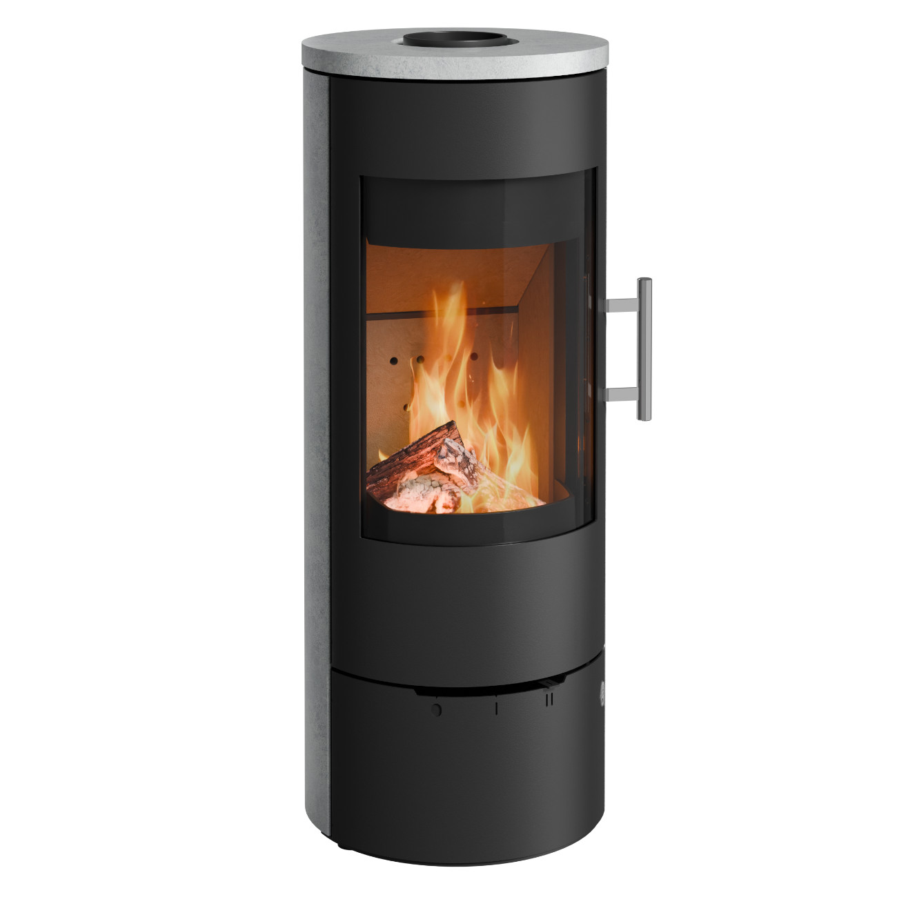 Lyra Serpentino Naturstein Kaminofen 6kW