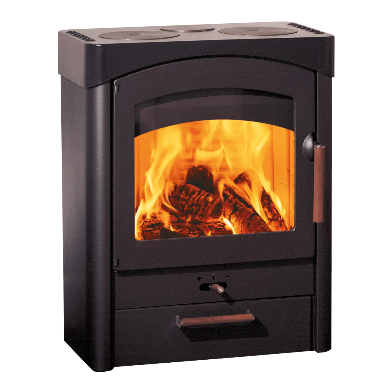 Pallas Koch-Kaminofen 8,5kW Gussgrau Pallas Koch-Kaminofen 8,5kW Gussgrau