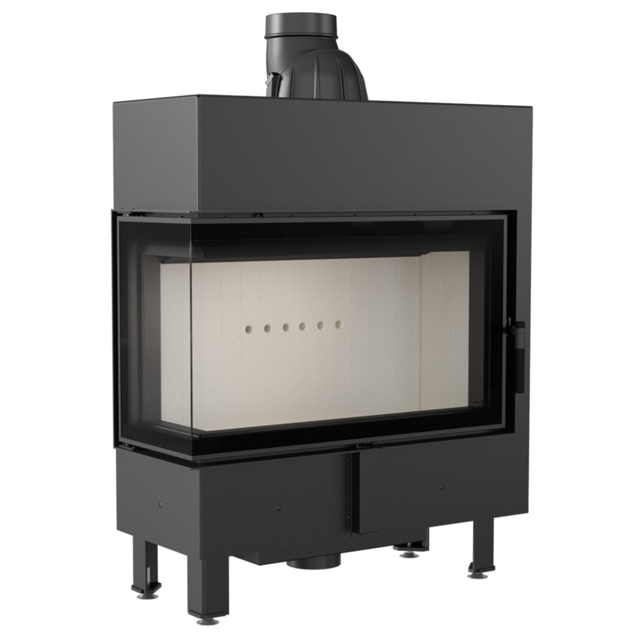 lucy-14-slim-l-bs-titel Lucy 14 Slim Warmluft Kamineinsatz Linksverglast 10 kW