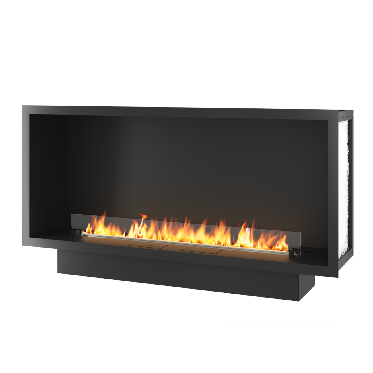 INSIDE 1500 ETRONIC PREMIUM Kaminkassette Automatischer Ethanolbrenner