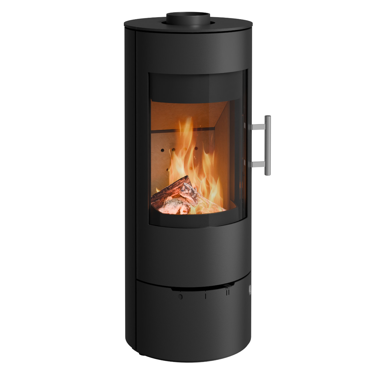 Lyra Kaminofen Schwarz 6kW