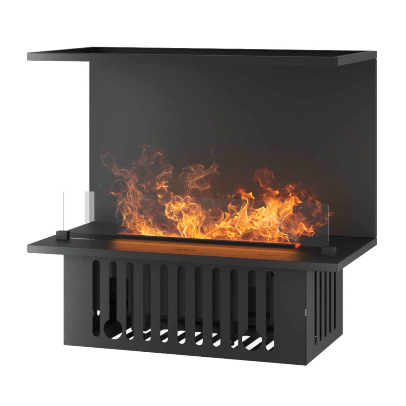 Invapo Inside C800 Optimyst® Wasserdampf Panorama Kaminkassette