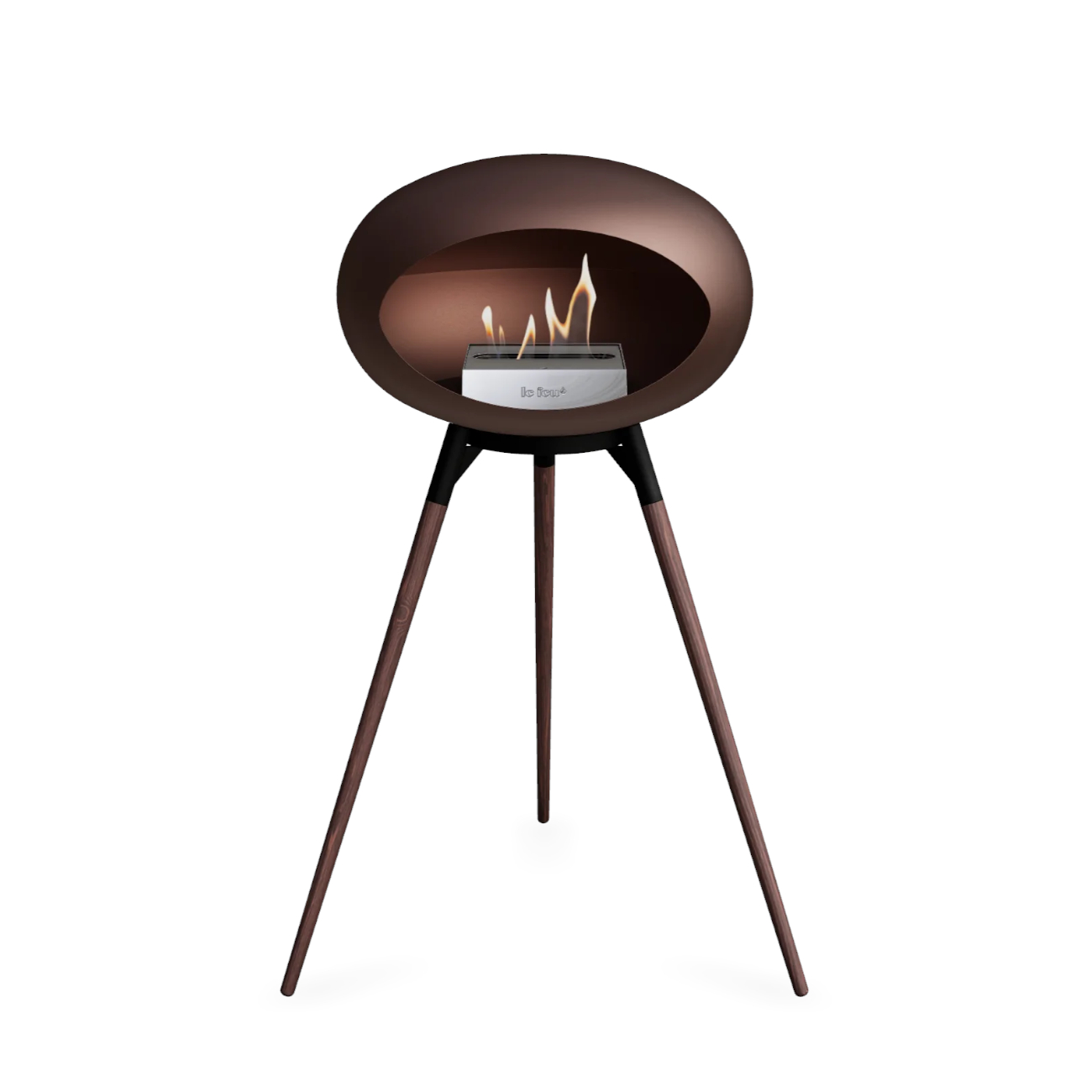 Le Feu Ground Wood High Mocca Ethanolkamin