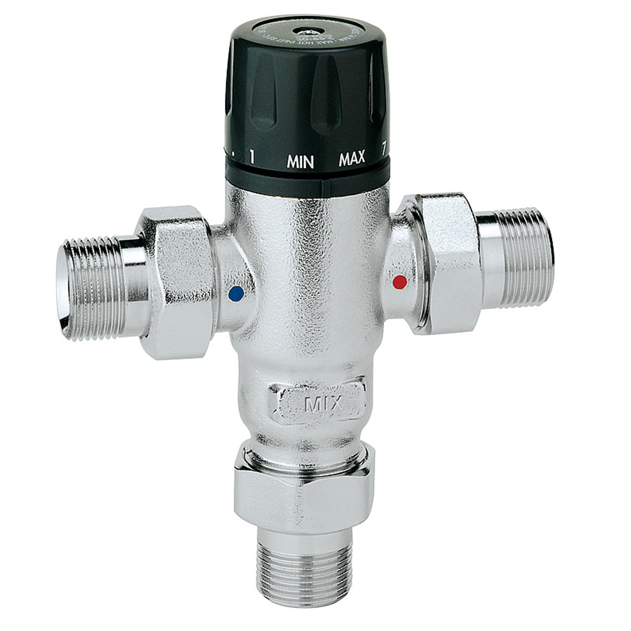 thermomischer Thermomischer / Verbrühungsschutz einstellbar verchromt 3/4"