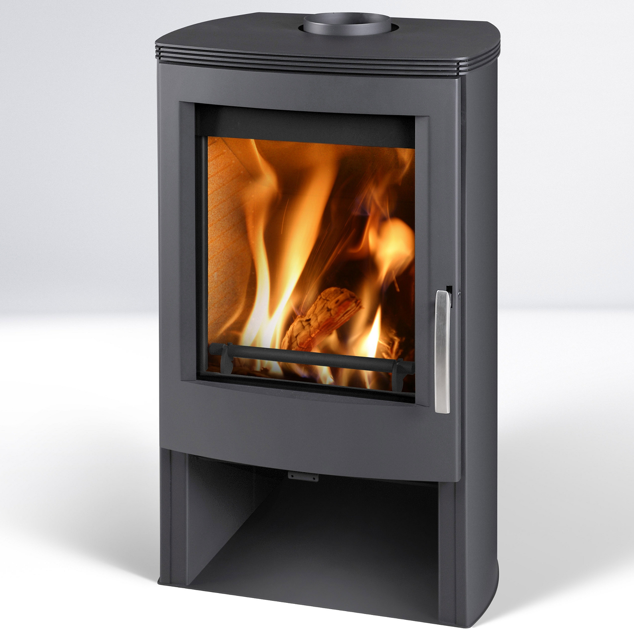 thorma_design_alvesta_2_schwarz Alvesta II Kaminofen Schwarz 8kW