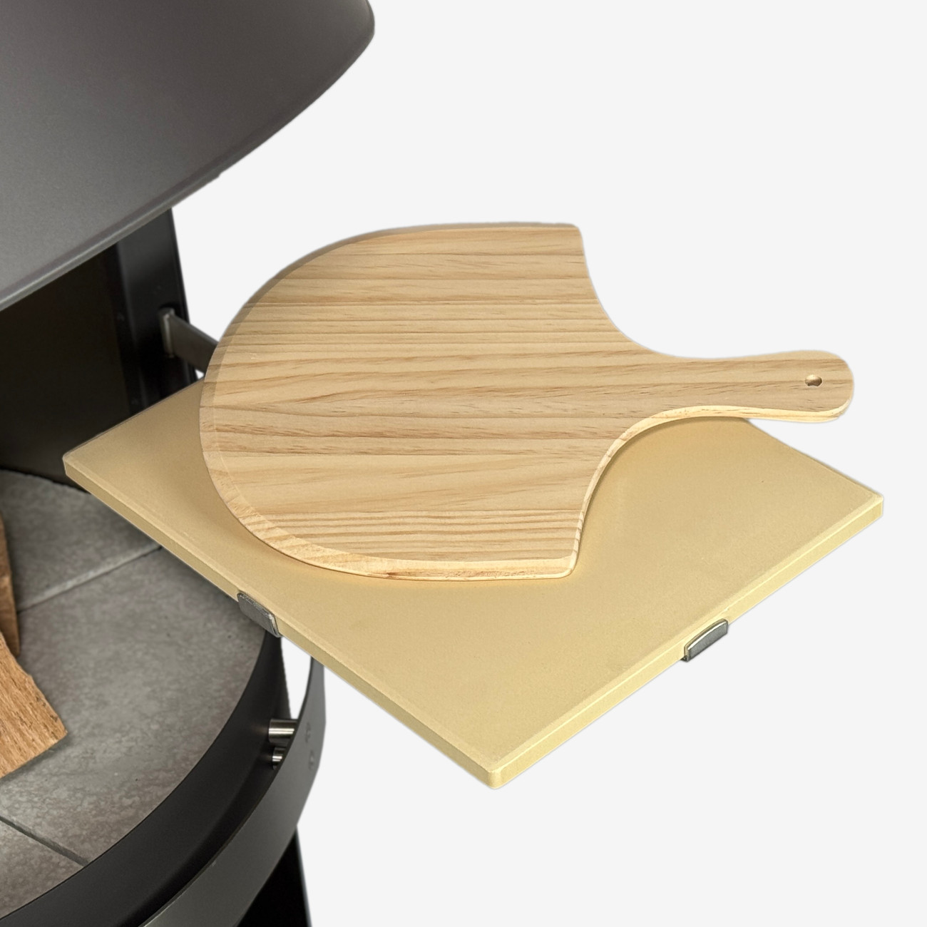 Firestar Pizzastein Eckig mit Schaufel