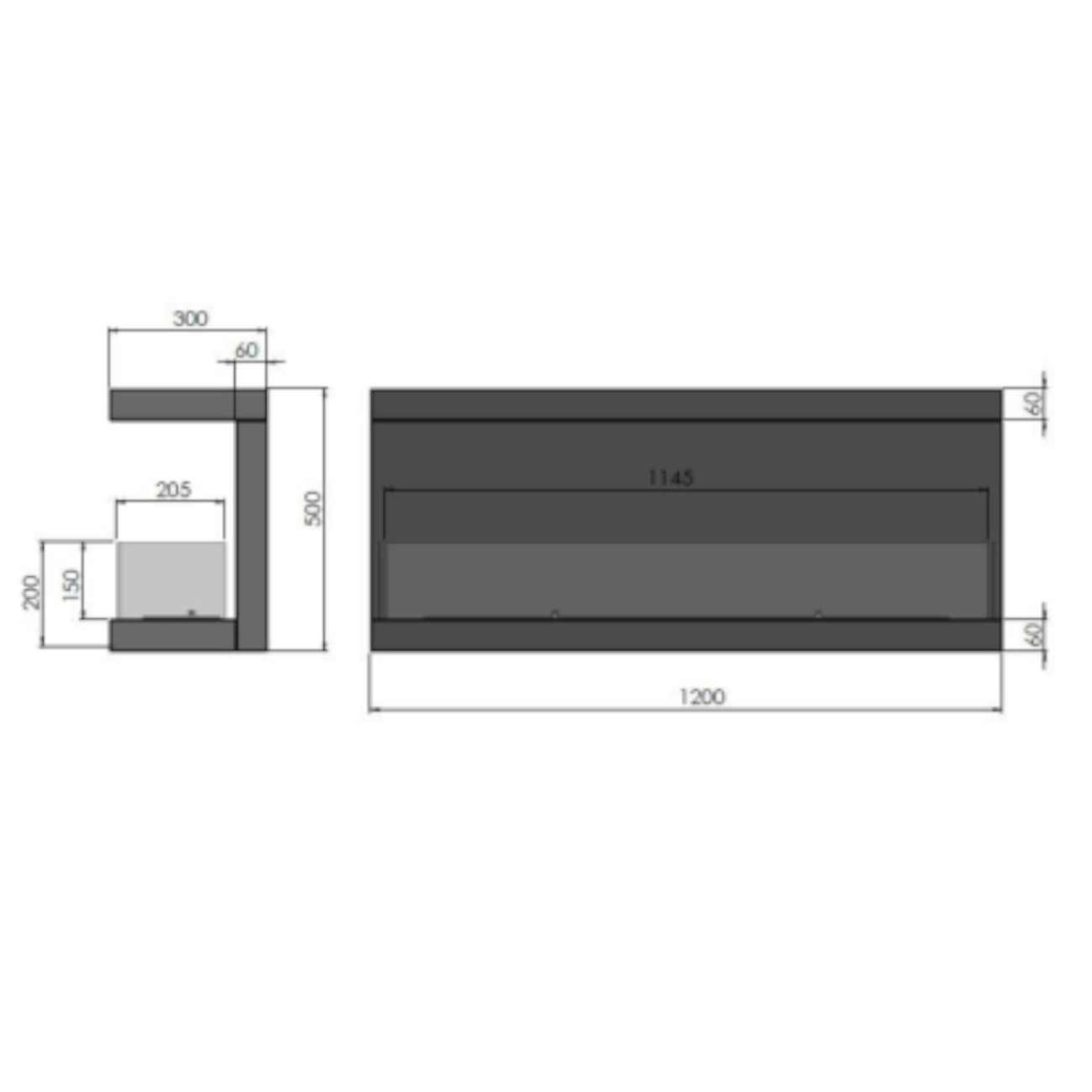 infire-ethanolkamin-C-1200v3-masse