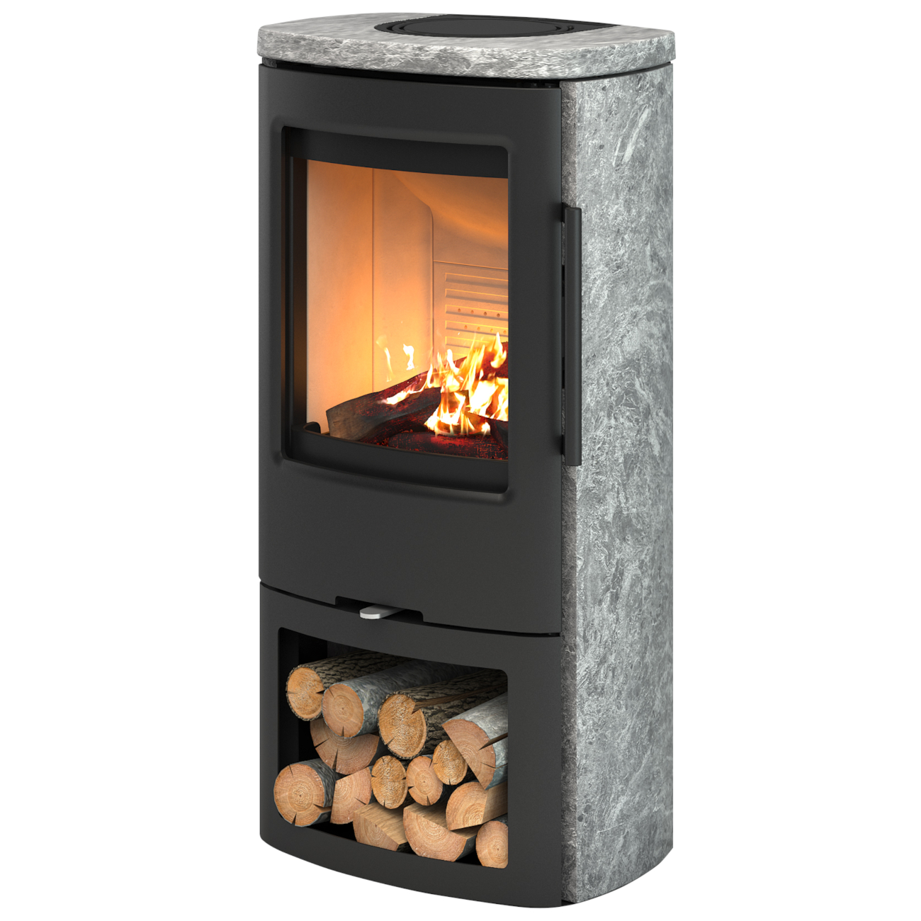 TT44S Speckstein Kaminofen 5kW - Magnettür TT44S Speckstein Kaminofen 5kW - Magnettür