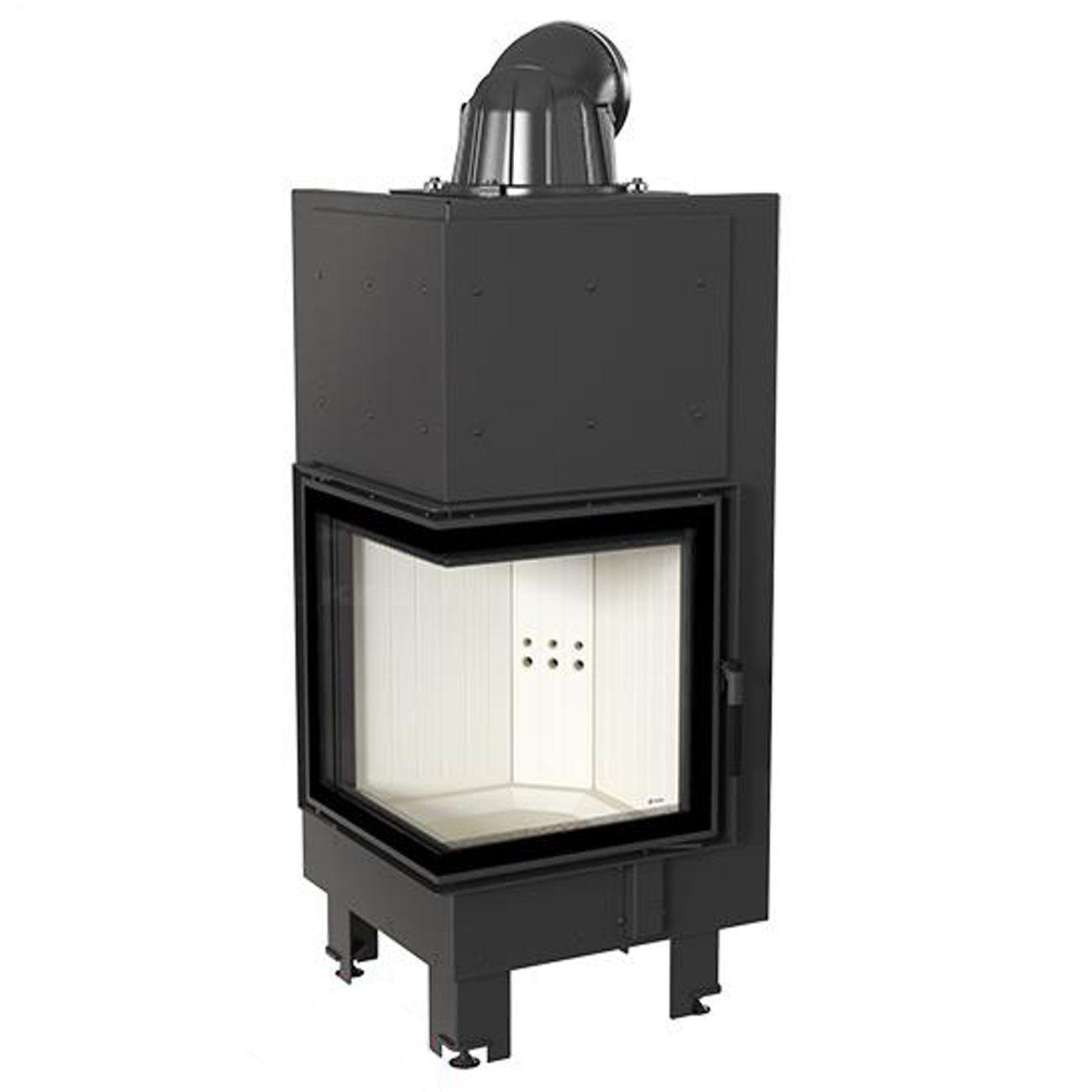 mbn_8_links_tit MBN12 Warmluft-Eckkamineinsatz 8kW Links Verglast