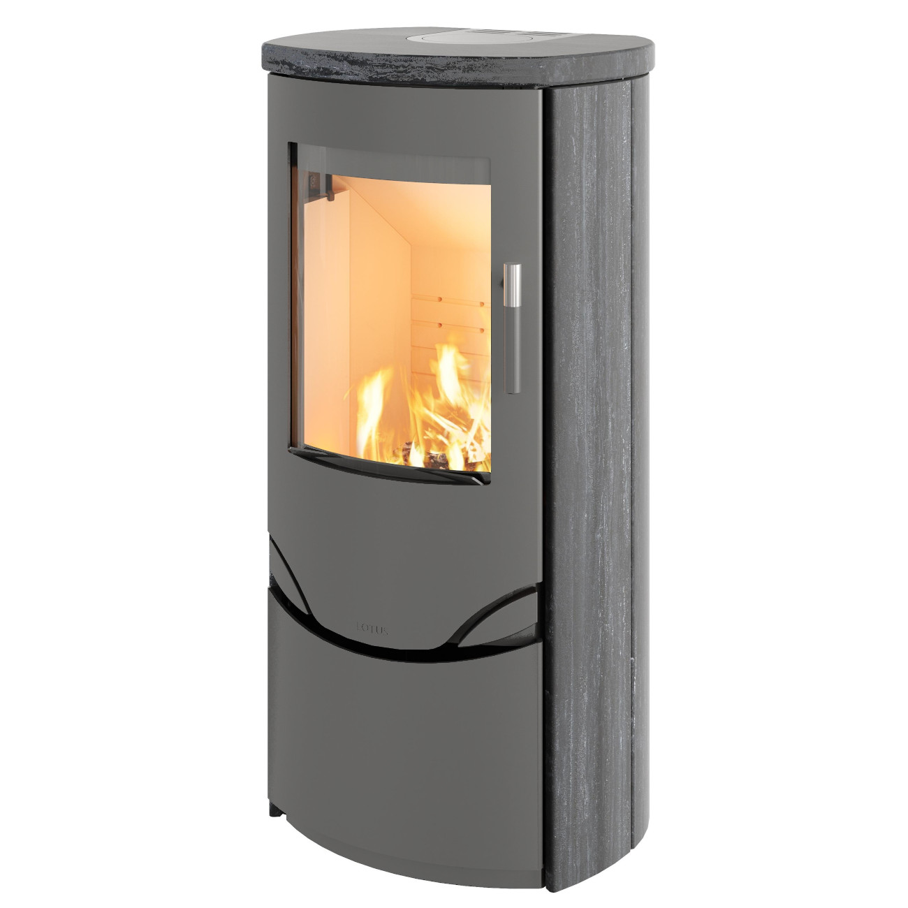 Prio 5 Indian Night Kaminofen 7kW Gussgrau Prio 5 Indian Night Kaminofen 7kW Gussgrau