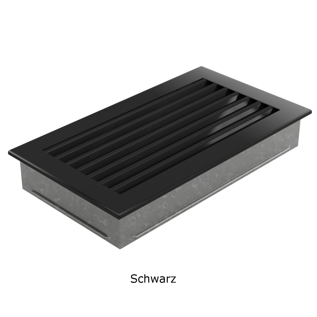 Lüftungsgitter FRESH Schwarz in verschiedenen Größen