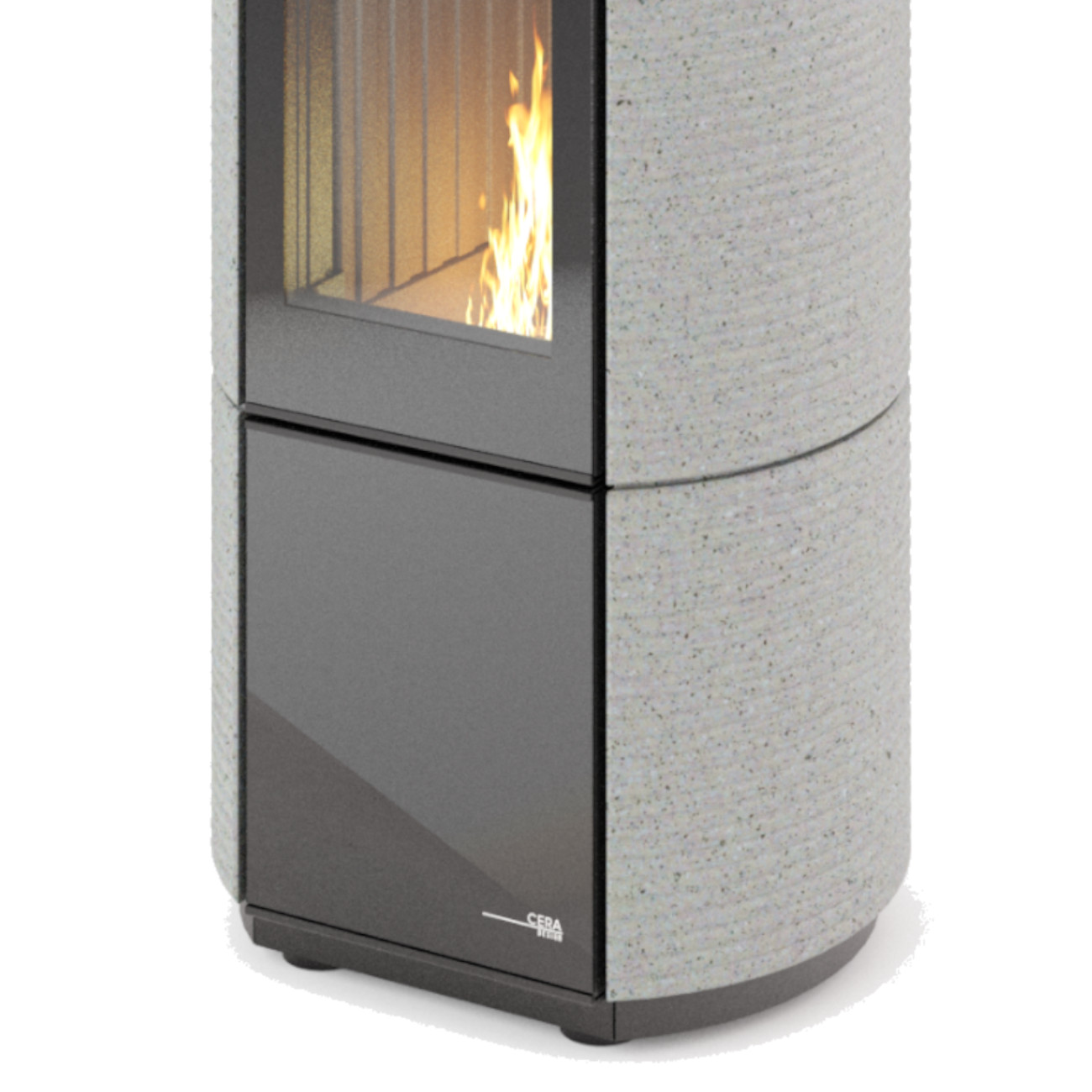Conte Mini Natur Thermotte Speicher Kaminofen 5KW RLU