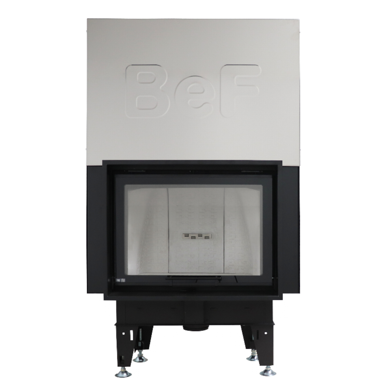 Feel V7 Kamineinsatz 7kW Hebetür für Niedrigenergiehäuser