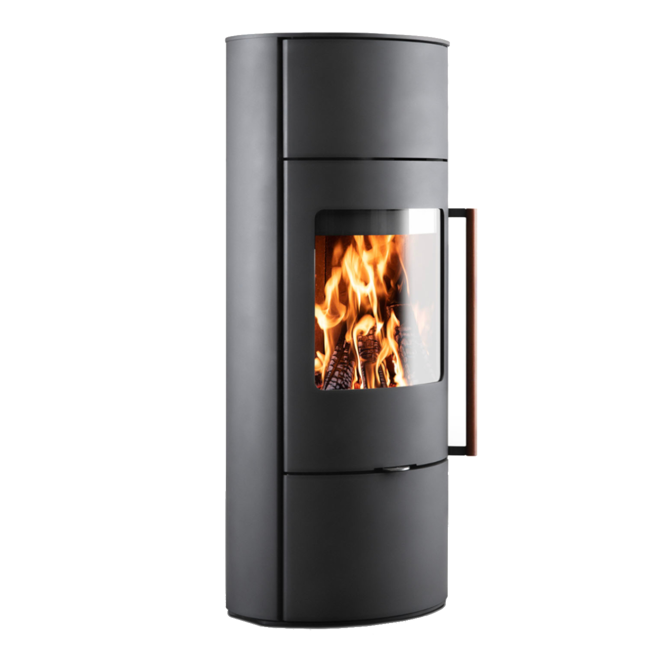 Carino Plus Stahl Schwarz Speicher-Kaminofen 5kW