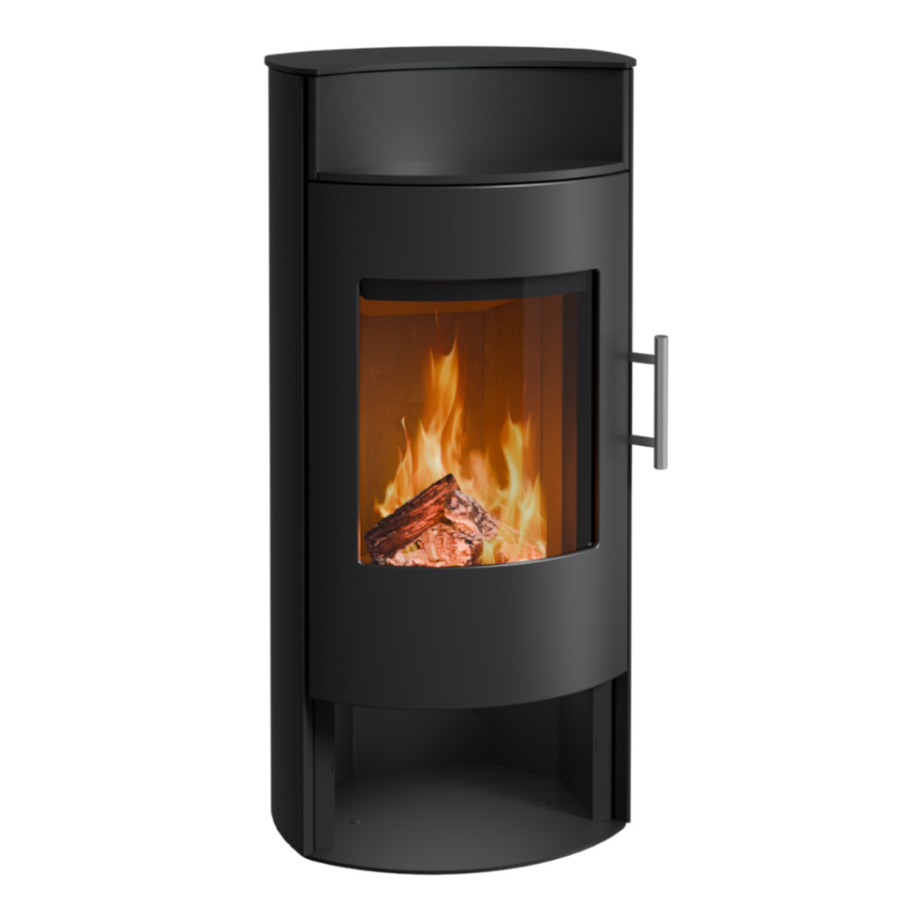 Aries Kaminofen Schwarz 6kW