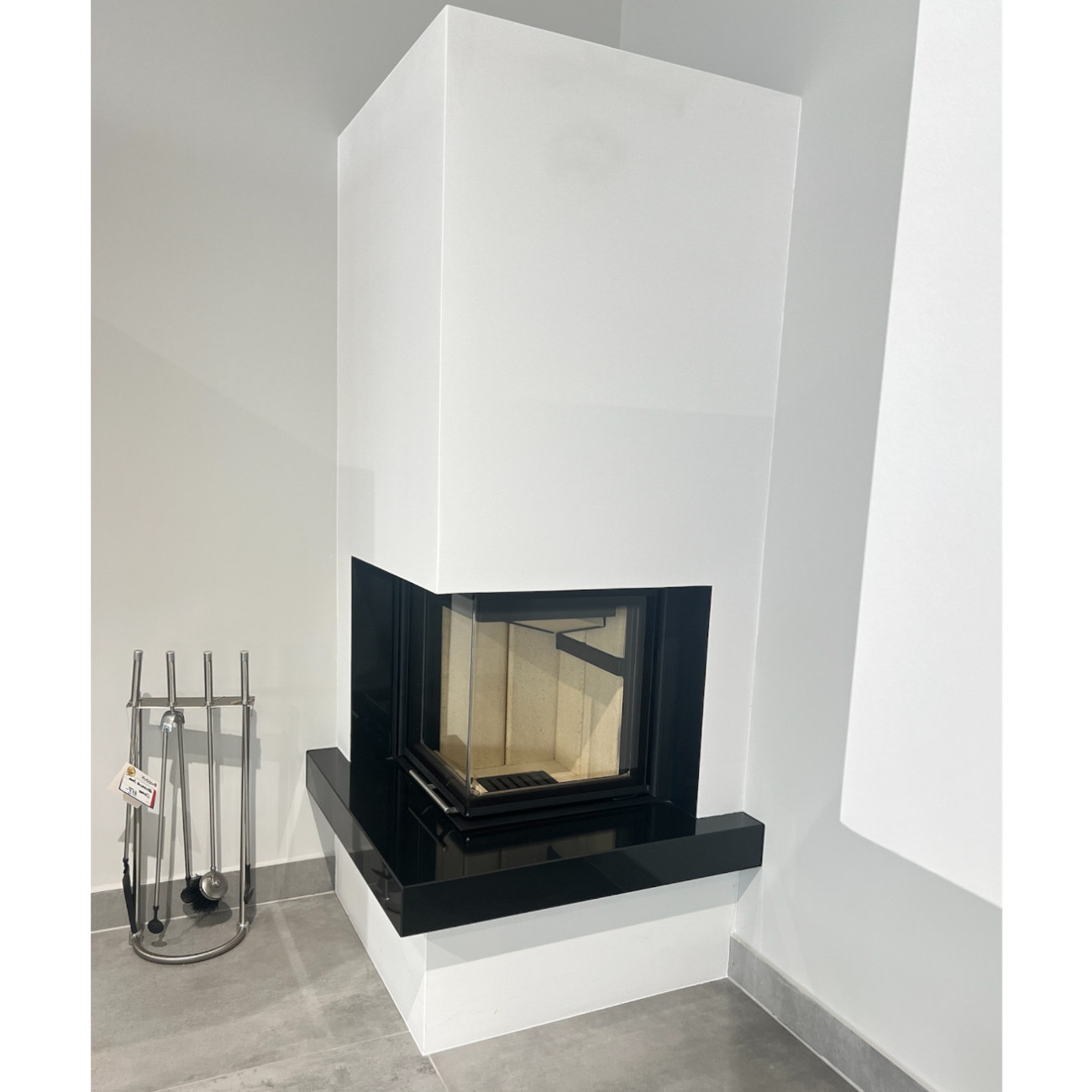 Kaminbausatz Imperial Smart 2PTH-S 7kW Eckkamin Rechts Hebetür