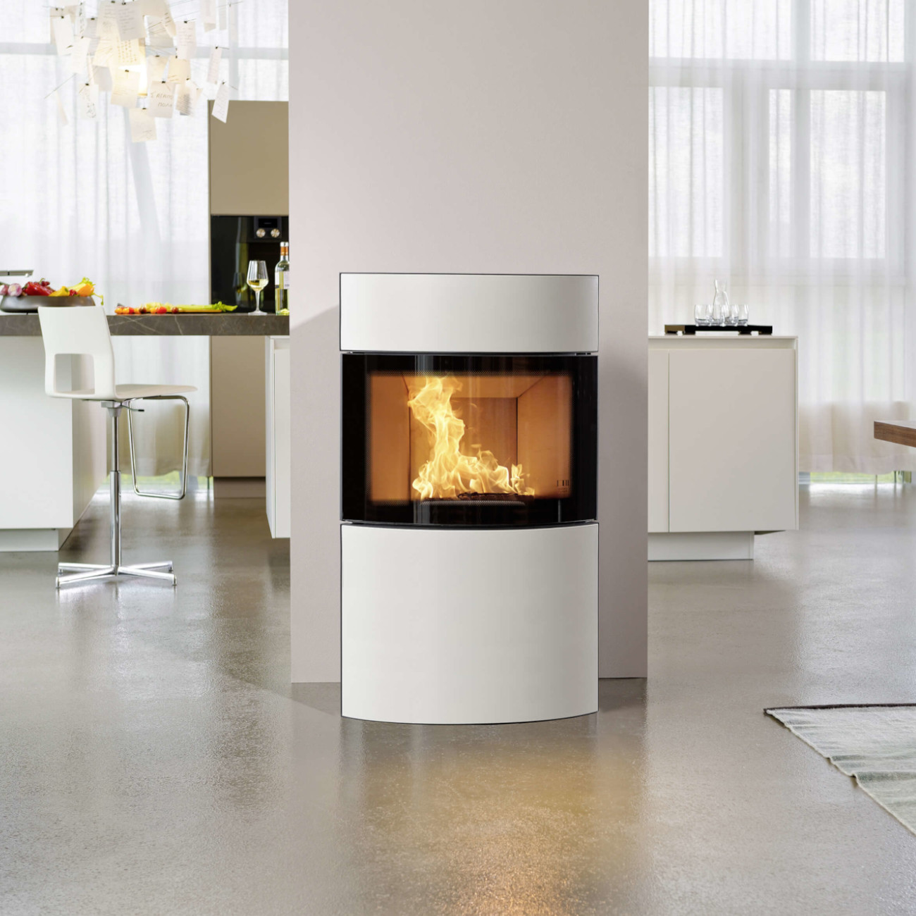 Fynn Xtra 2.0 Schmelzweiß Keramik Speicherofen 6kW RLU Fynn Xtra 2.0 Schmelzweiß Keramik Speicherofen 6kW RLU