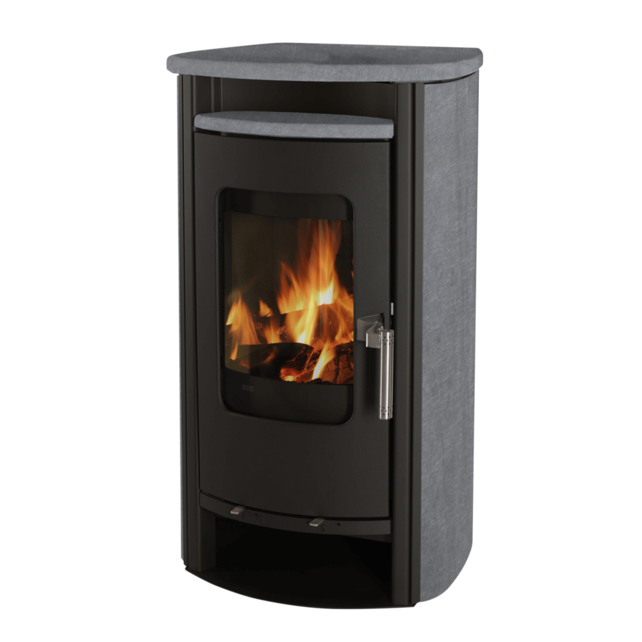 Koppe Caron 5 Speckstein Kaminofen 5 kW Schwarz