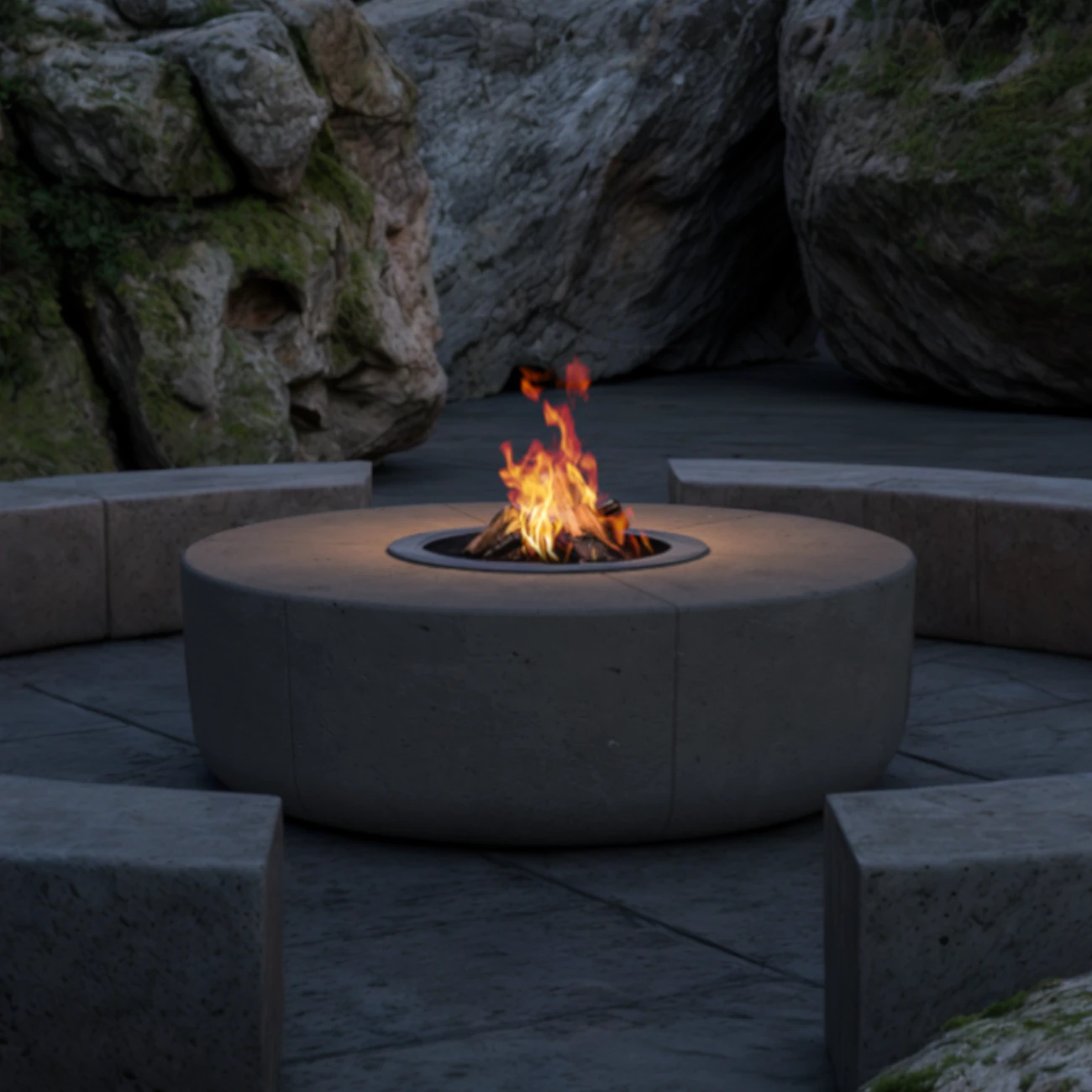 Zarzuela Designer Feuerschale und Barbecue