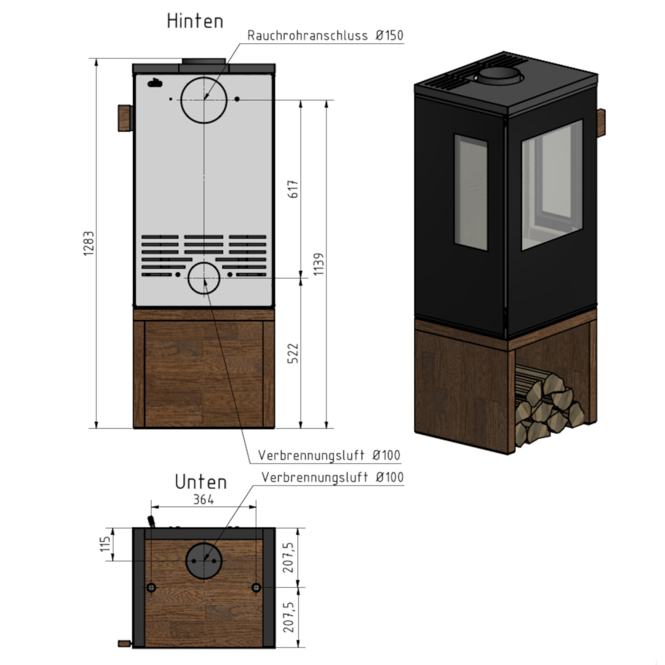 galileo-cera-kaminofen-sockel-vorne-masse2
